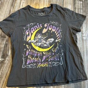 Janis Joplin small girls tshirt, good condition